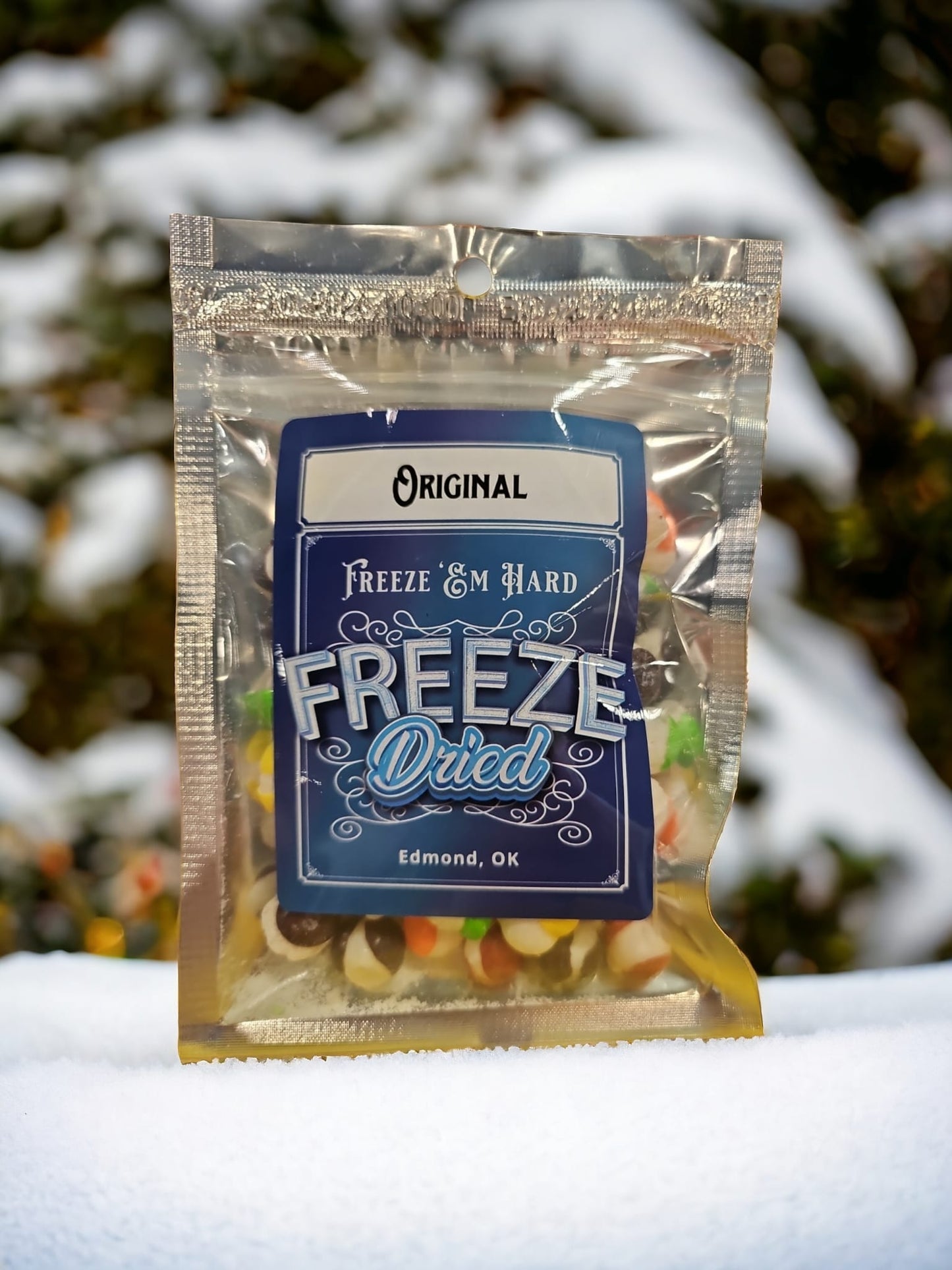 2oz SNACK SIZE - Freeze Dried ORIGINAL Fruit Flavored Crunch -  Freeze Em Hard