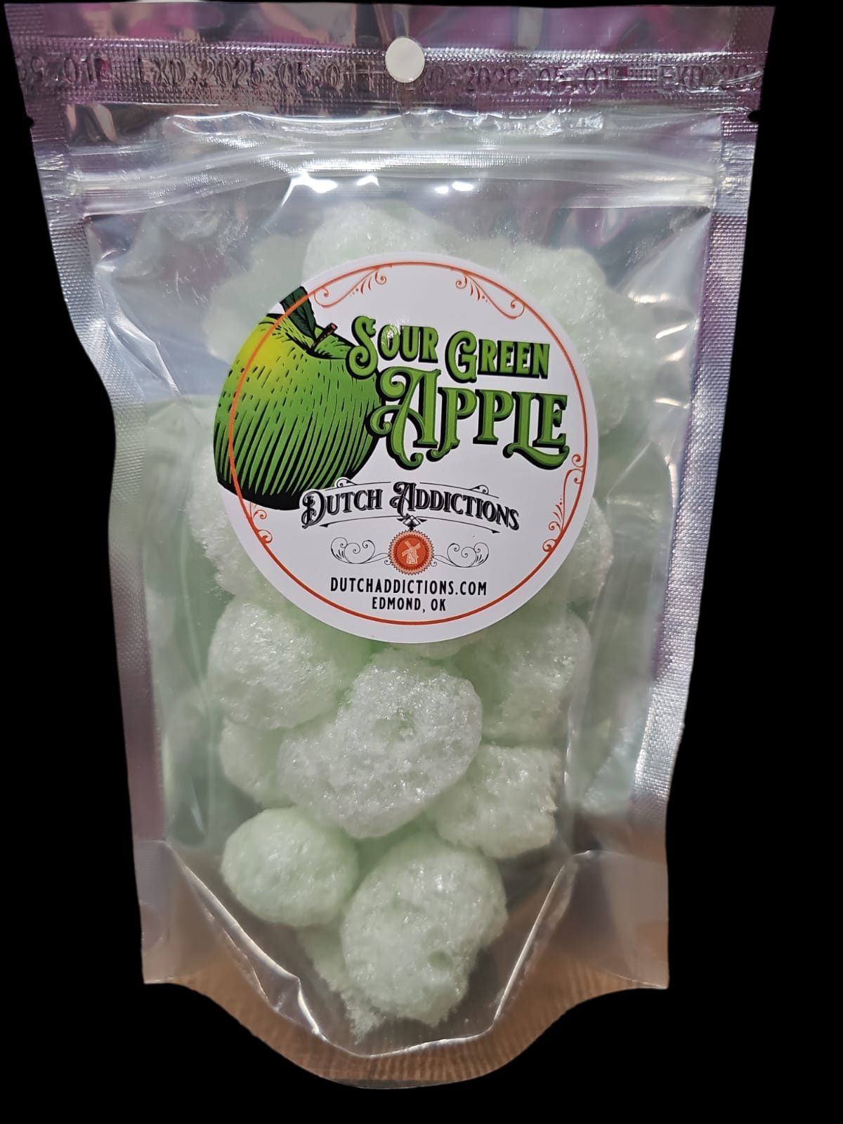 Sour Green Apple Freeze Dried Candy - From Our Own Hard Candy Line that we Freeze Dry