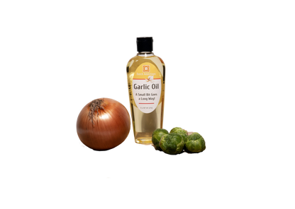 Garlic Oil, Fresh, 8 OZ, Concentrated Oil, Dutch Addictions, A Small Bit Goes A long Way, BBQ, Meat Injection, Robust Flavor, Salad Dressing (Garlic Oil, 8 Fl Oz)