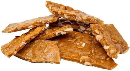 Peanut Brittle - 8oz Crunchy Unique Sweet & Nutty Peanuty Brittle GLUTEN FREE By Dutch Addictions